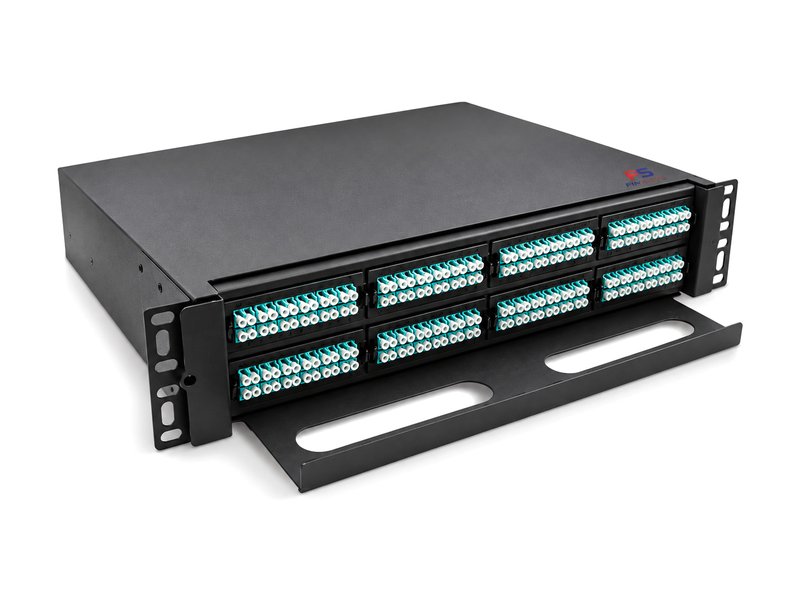 High-Density MPO Fiber Optic Patch Panels